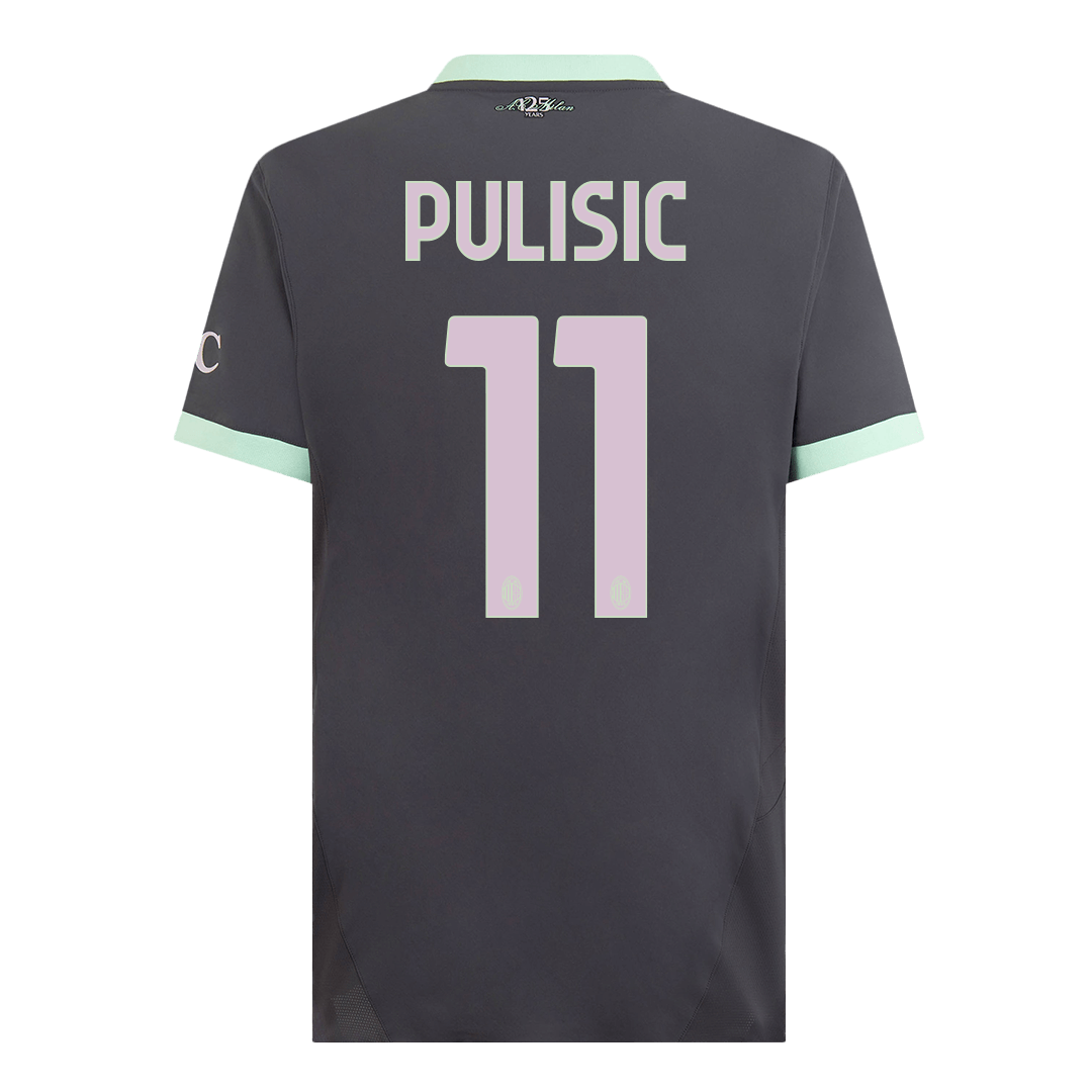 PULISIC #11 AC Milan Third Away 2024/25 Authentic Football Shirt