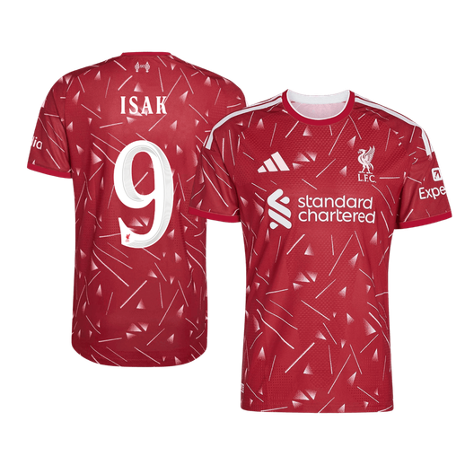 Versão do Jogador ISAK #9 Liverpool Casa Futebol Camisas 2026/27 Vermelho - UCL