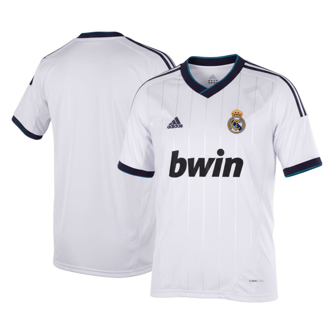 Retrô Real Madrid Casa Camisa 2012/13 Branco