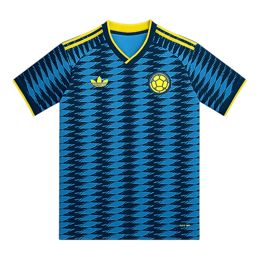 Colombia Fora Camisa 2026 Azul