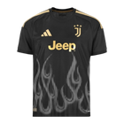 Versão do Jogador Juventus Terceira Futebol Camisas 2026/27 Preto