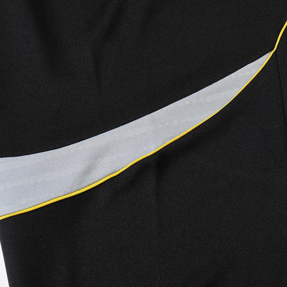 Real Madrid Zíper Moletom Conjunto (Top+Calças) 2025/26 Preto