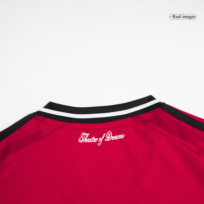 【Super Qualidade】MOUNT #7 Manchester United
 Casa Futebol Camisa 2025/26 Vermelho