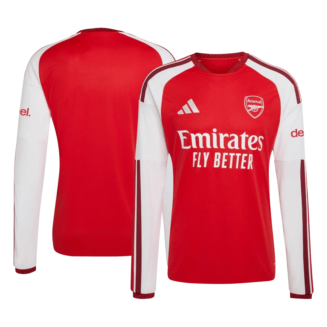 Arsenal Casa Manga comprida Camisa 2026/27 Vermelho