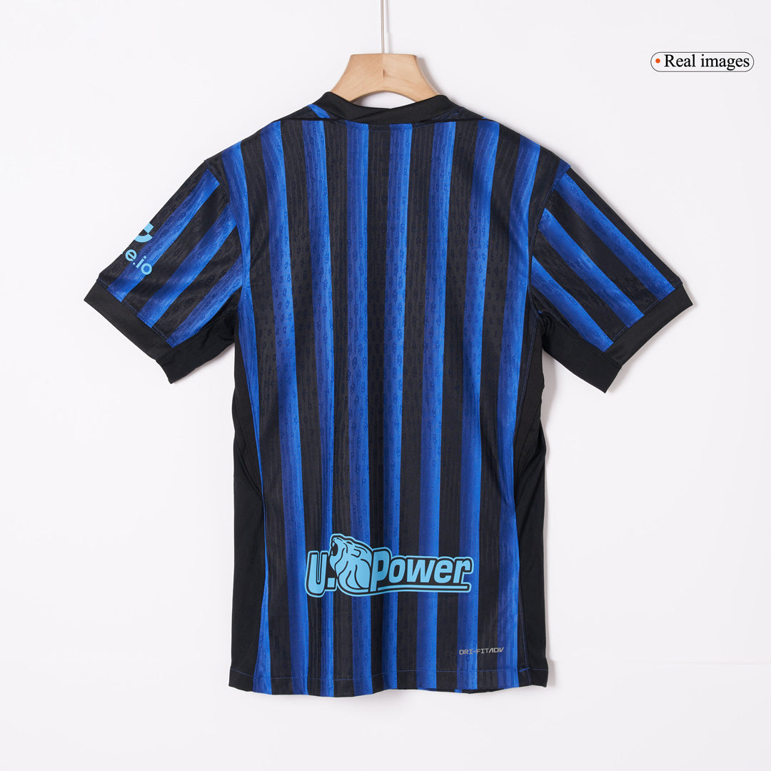 Autêntico THURAM #9 Inter Milan Casa Futebol Camisas 2025/26