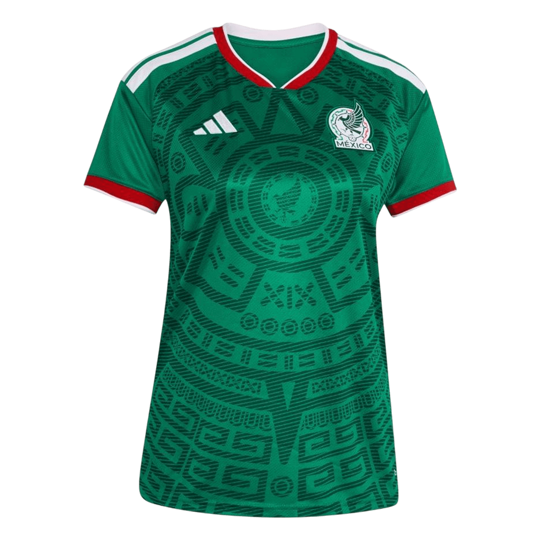 Mulheres Mexico Principal Camisa World Cup 2026 Verde