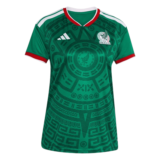Mulheres Mexico Principal Camisa World Cup 2026 Verde