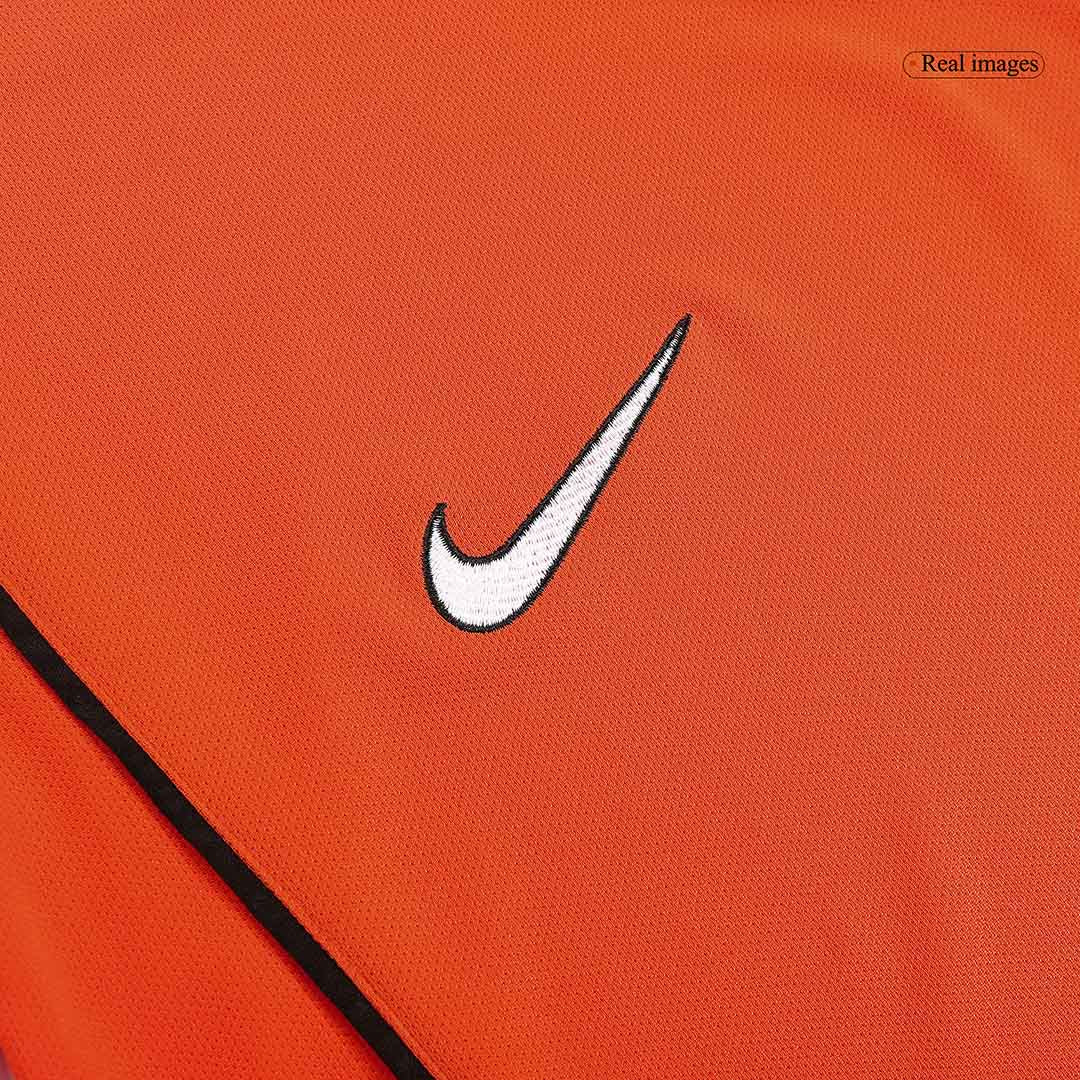 Retrô Netherlands Casa Copa do Mundo Camisa 1998 Laranja