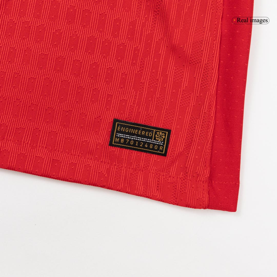 Jogador HAKIMI #2 PSG Terceira Futebol Camisas 2025/26 Vermelho