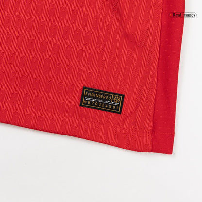 Jogador HAKIMI #2 PSG Terceira Futebol Camisas 2025/26 Vermelho