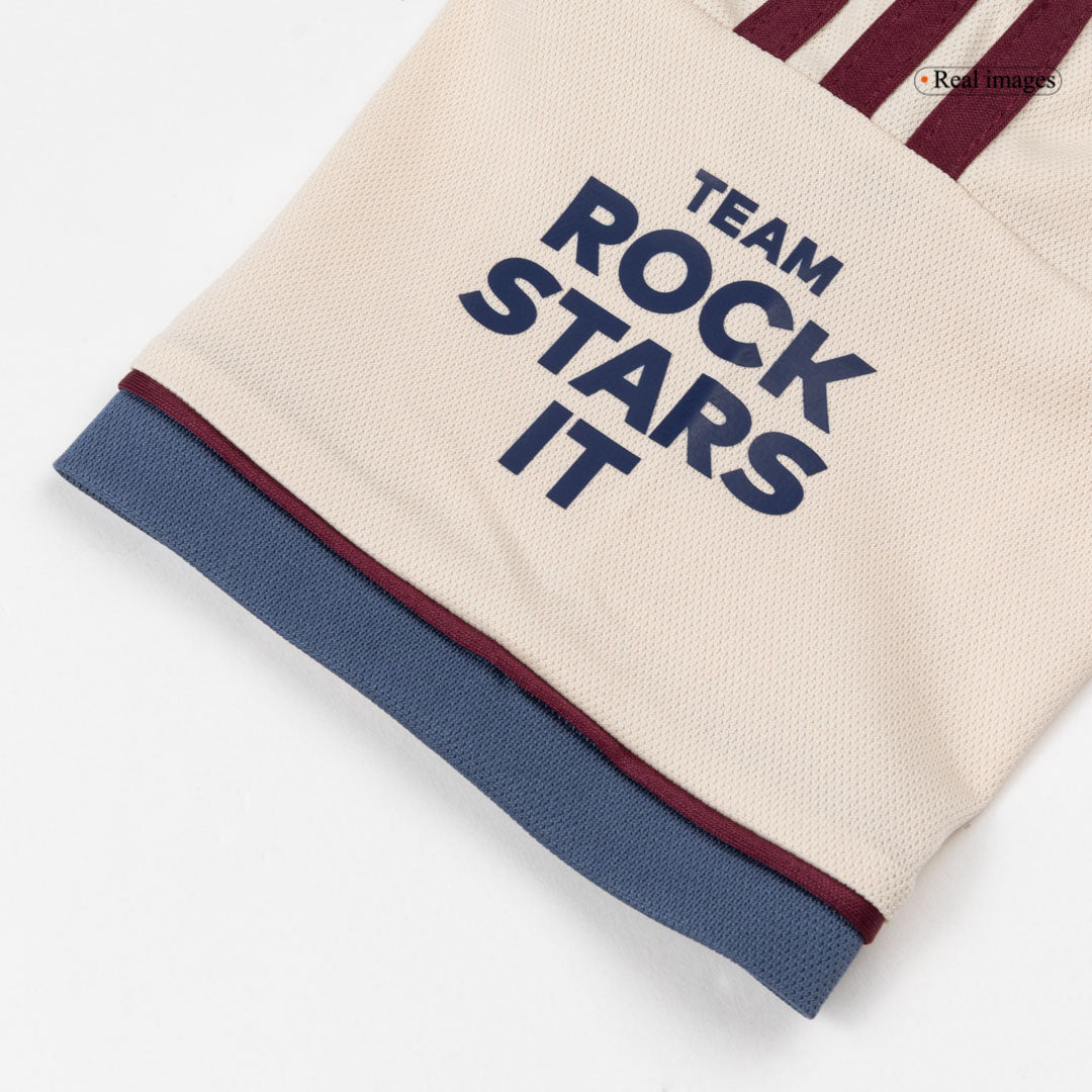 Ajax Infantil 
 Fora Terceira Futebol Camisa 2025/26 Branco