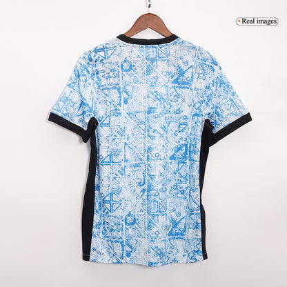 B.FERNANDES #8 Portugal Camisola de Futebol Fora Camisola Personalizada 2024