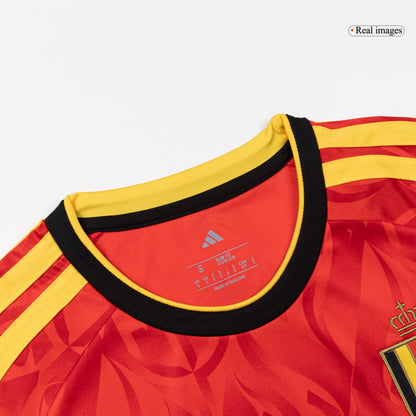 LUKAKU #9 Bélgica Casa Copa do Mundo Camisa 2026 Vermelho