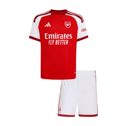 CHAMPIONS #26 Arsenal Infantil 
 Casa Futebol Camisa 2026/27 Vermelho