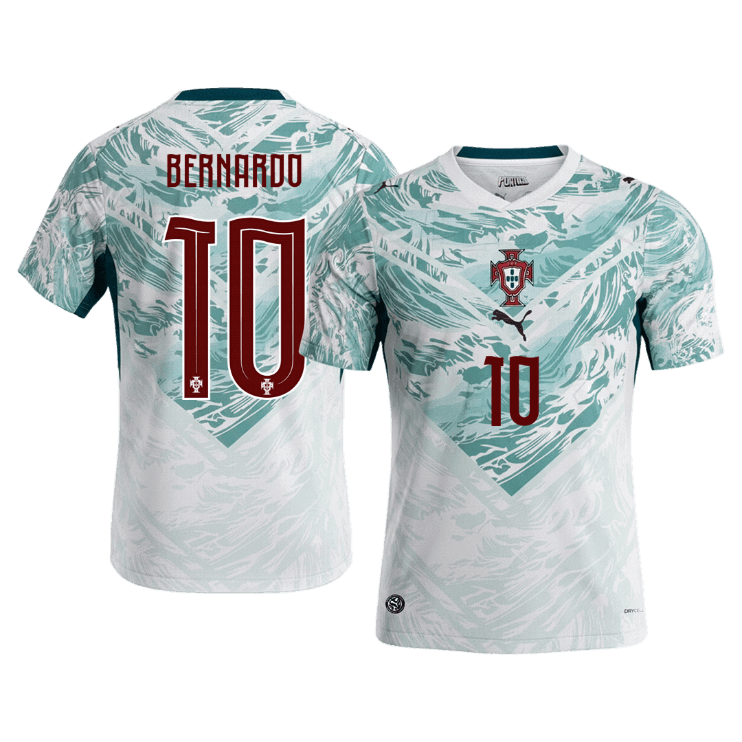 BERNARDO #10 Portugal Fora Copa do Mundo Camisa 2026