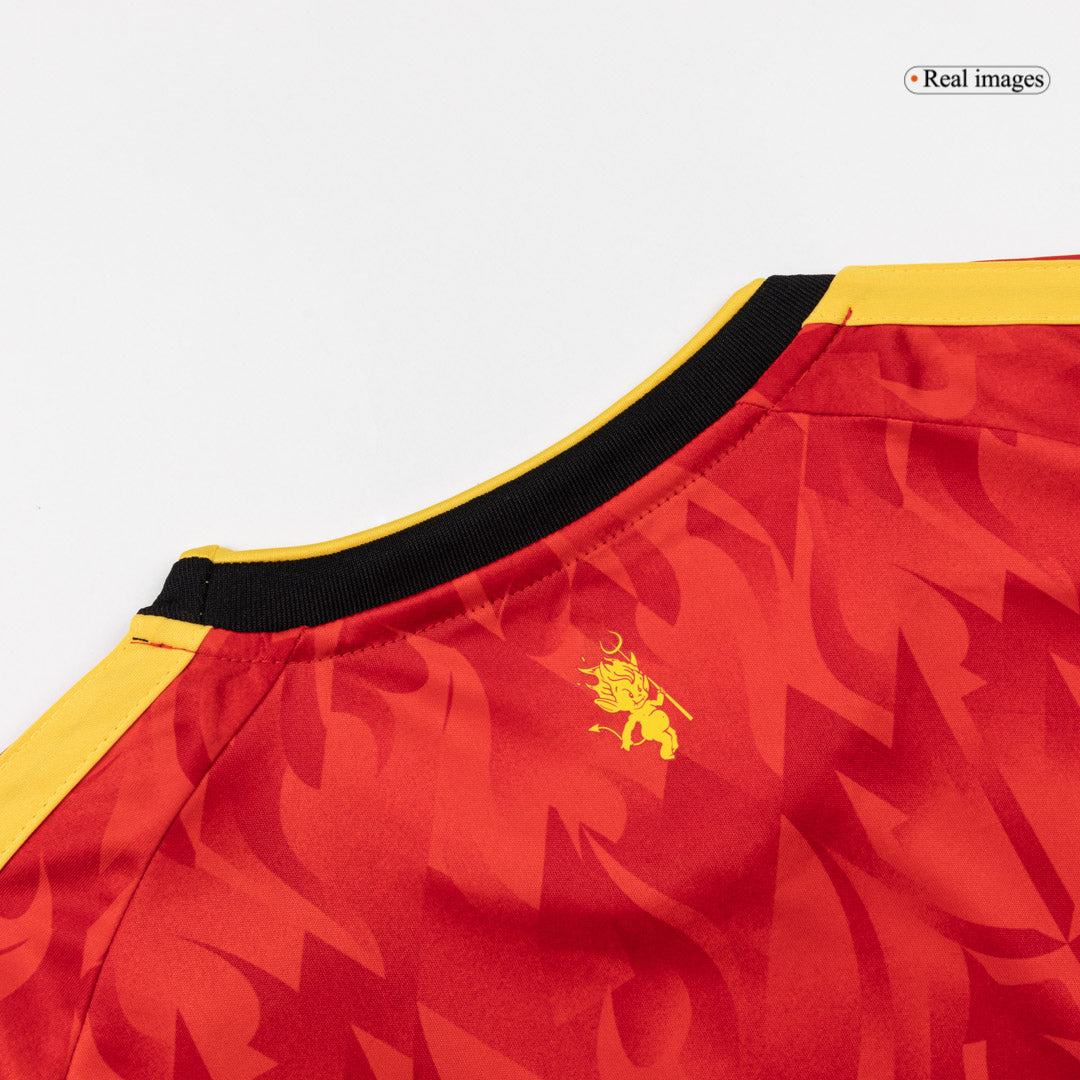 LUKAKU #9 Bélgica Casa Copa do Mundo Camisa 2026 Vermelho