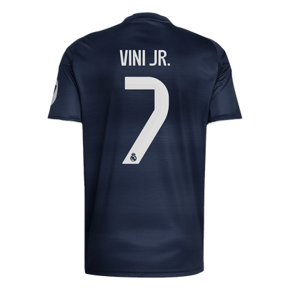 VINI JR. #7 Real Madrid Fora Camisa 2025/26- Marinha
