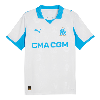 RABIOT #25 Marseille Casa Camisa 2025/26 Branco