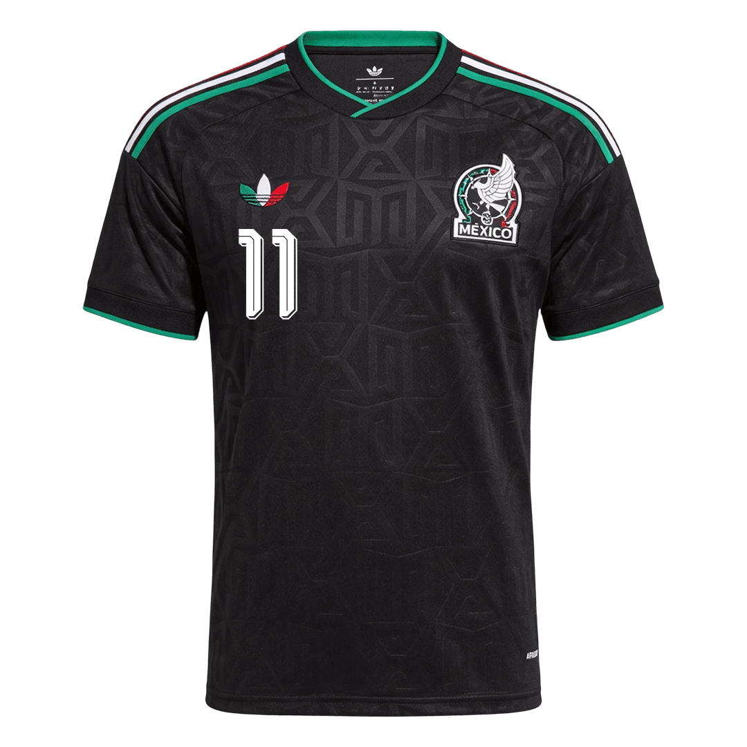 S.GIMENEZ #11 Mexico Terceira Copa do Mundo Camisa 2026 Preto