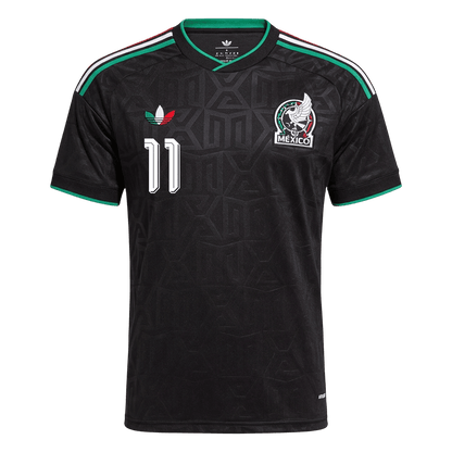 S.GIMENEZ #11 Mexico Terceira Copa do Mundo Camisa 2026 Preto