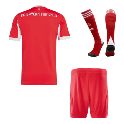 Bayern Munich 
Casa 
 Camisa 
Conjunto (Camisa + Calções + Meias) 
2025/26 
Vermelho