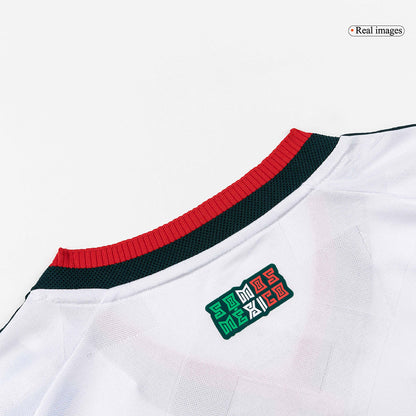 Versão do Jogador RAÚL #9 Mexico Fora Copa do Mundo Futebol Camisas 2026 Branco