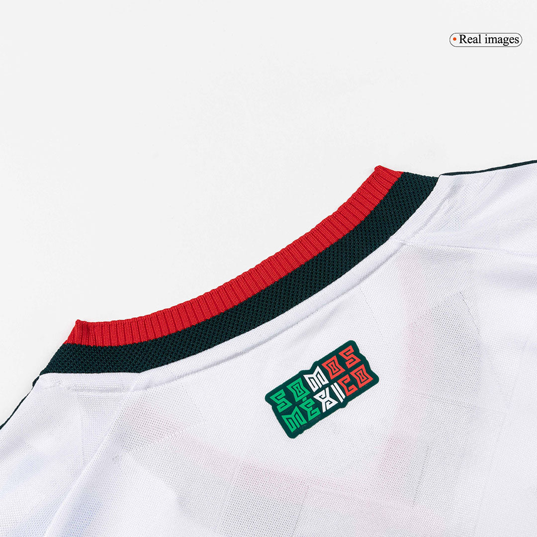 Versão do Jogador S.GIMENEZ #11 Mexico Fora Copa do Mundo Futebol Camisas 2026 Branco