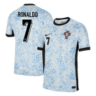 Camisola de futebol RONALDO #7 Portugal fora de casa 2024