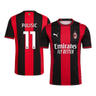 Versão do Jogador PULISIC #11 AC Milan Casa Futebol Camisas 2026/27