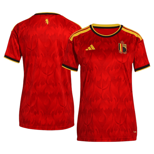 Mulheres Belgium Principal Camisa Copa do Mundo 2026 Vermelho - camisola de futebol para adeptos em - imagem 2