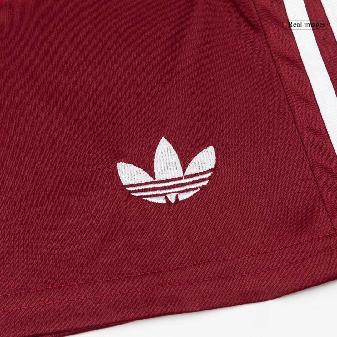 Arsenal Infantil 
 Fora Terceira Futebol Camisa Conjunto (Camisa+Shorts+Meias) 2025/26 Branco