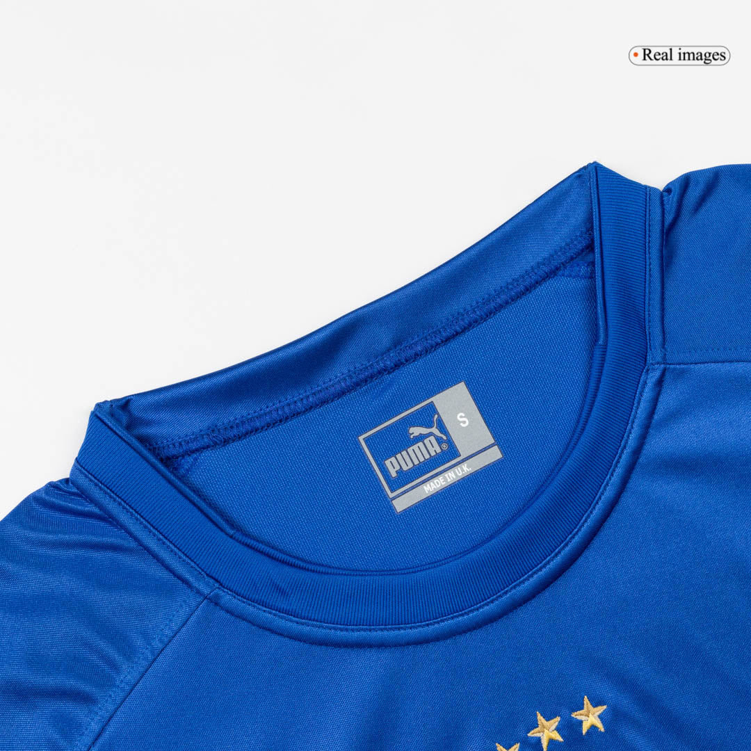 Retrô Italy Casa Camisa 2004 Azul