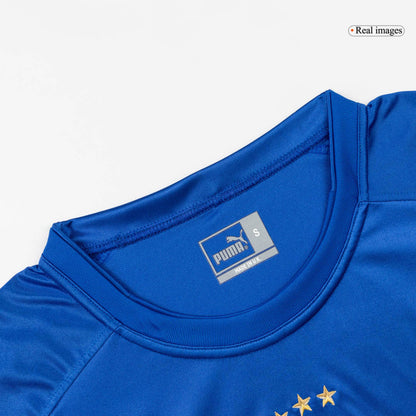 Retrô Italy Casa Camisa 2004 Azul