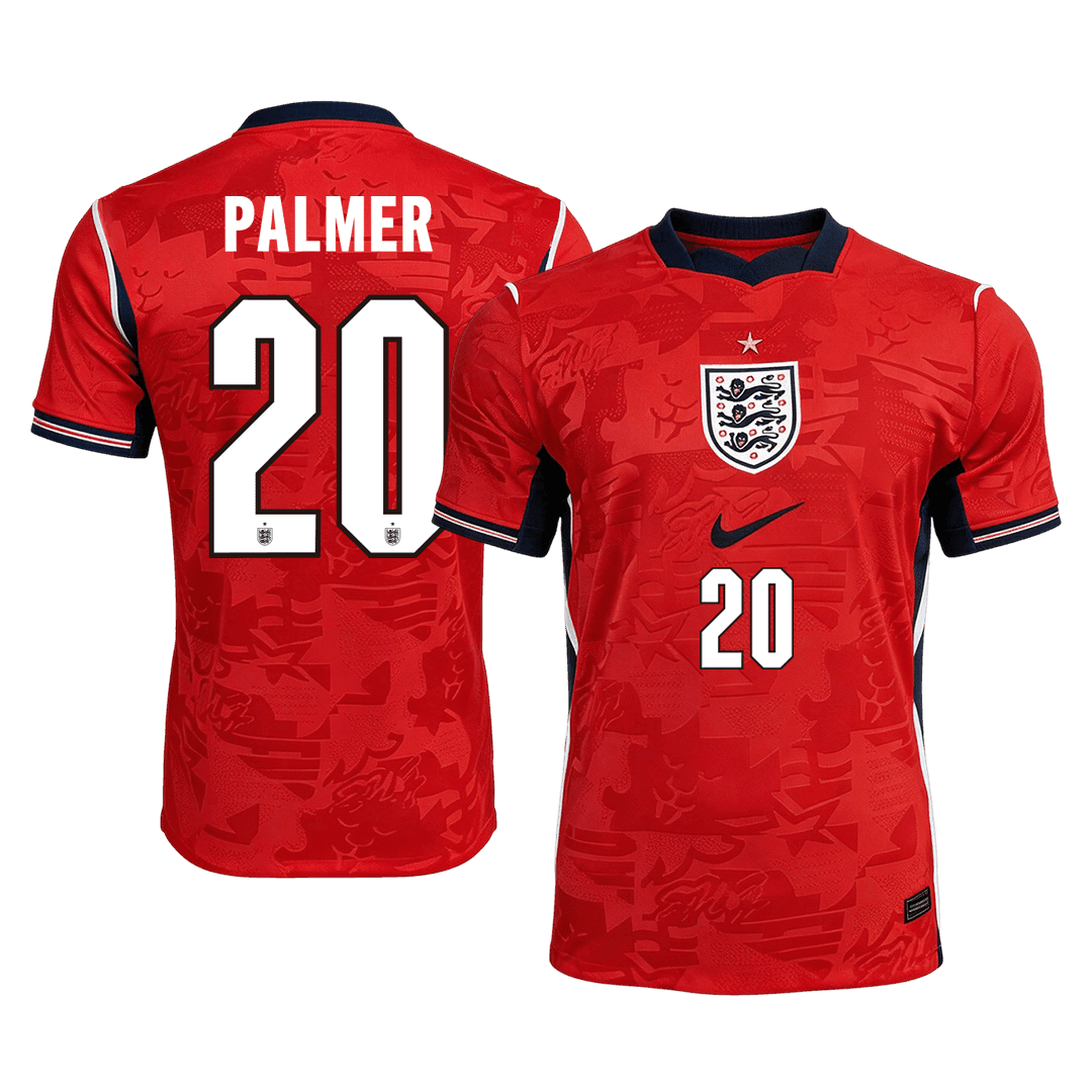 PALMER #20 England Fora Copa do Mundo Camisa 2026 Vermelho