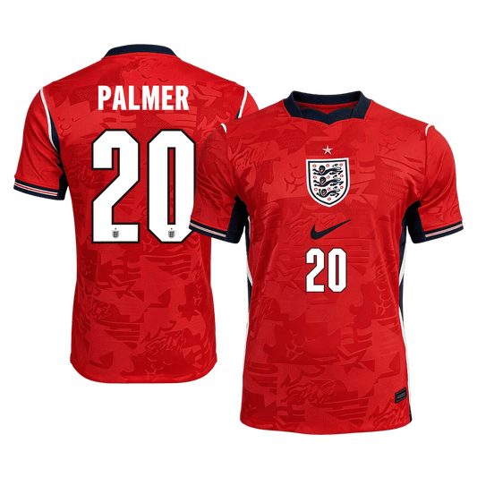 PALMER #20 England Fora Copa do Mundo Camisa 2026 Vermelho