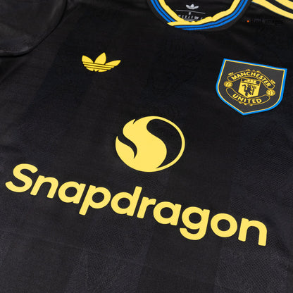 MOUNT #7 Manchester United Fora Terceira Camisa 2025/26 Preto