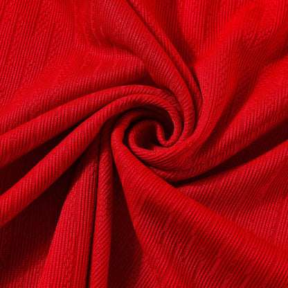 PSG Zíper Moletom Conjunto (Top+Calças) 2025/26 Vermelho