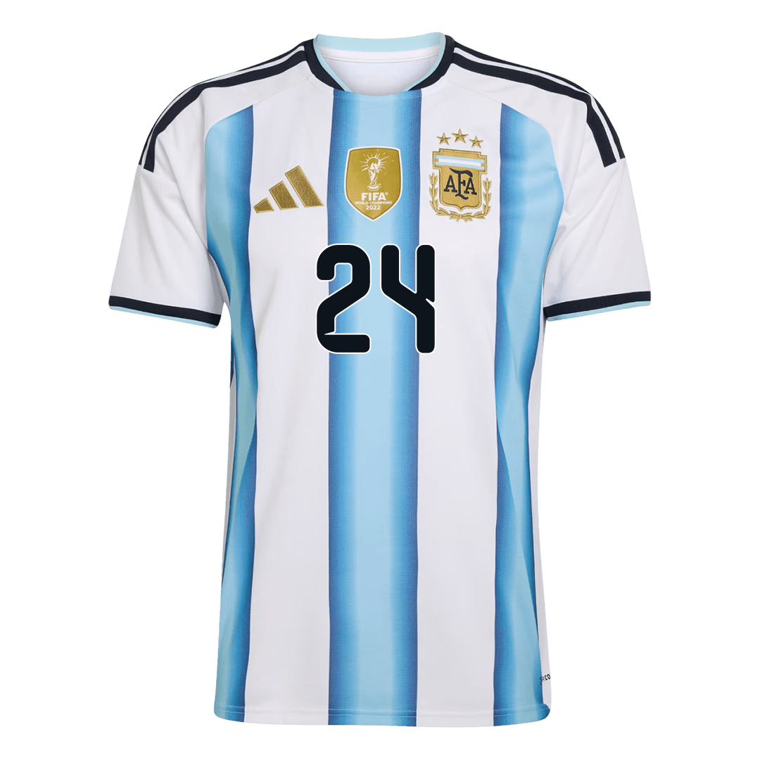 【Super Qualidade】 E. FERNÁNDEZ #24 Argentina
 Casa Futebol Camisa 2026