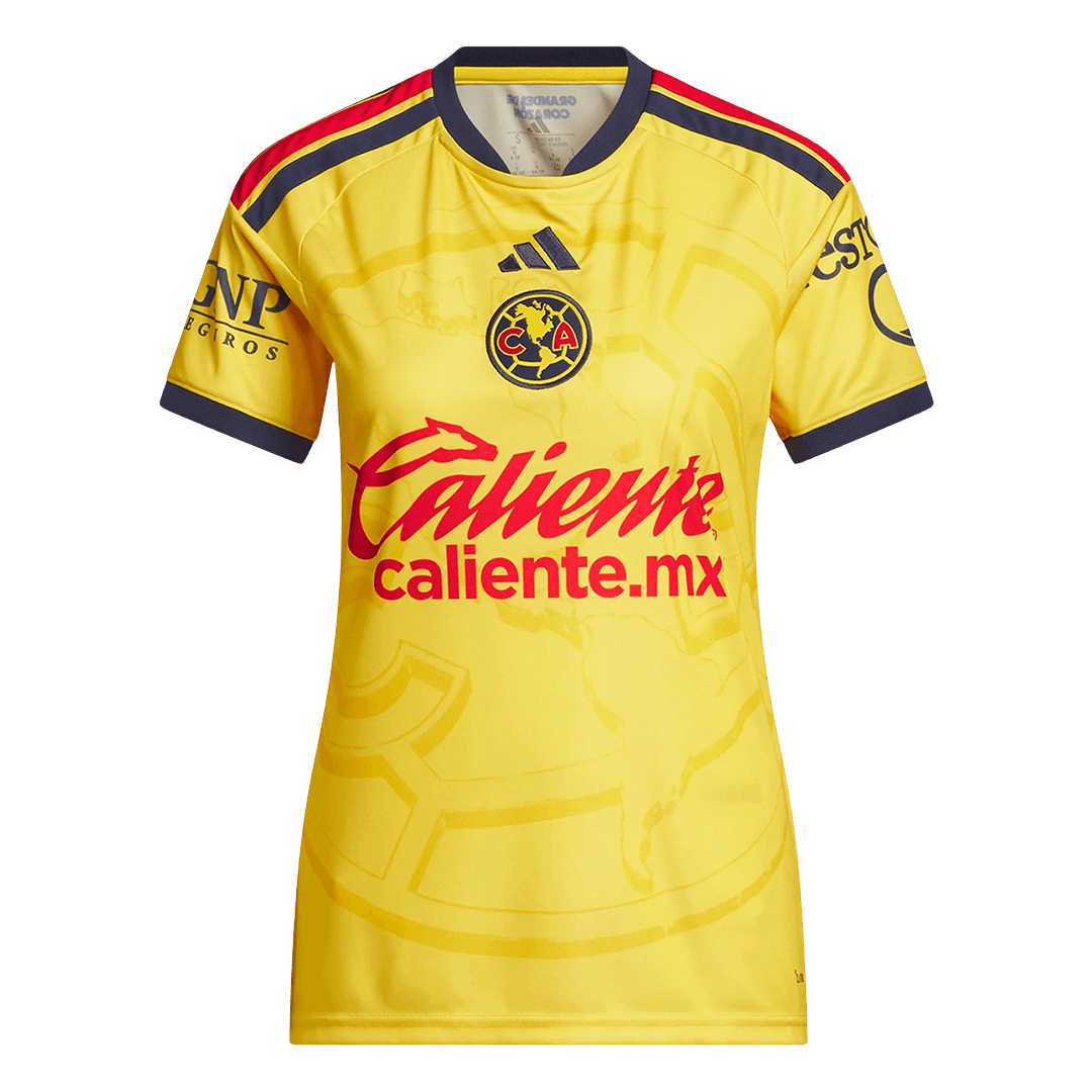 Mulheres Club America Principal Camisa 2026/27 Amarelo