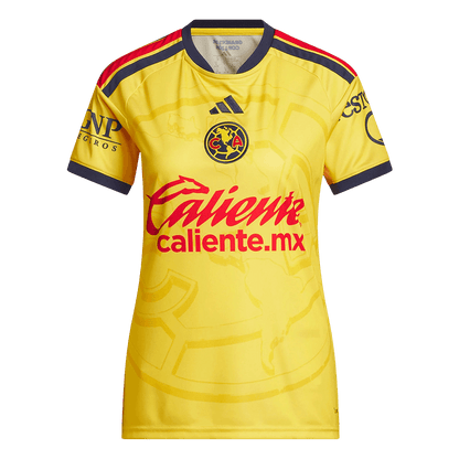 Mulheres Club America Principal Camisa 2026/27 Amarelo