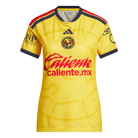 Mulheres Club America Principal Camisa 2026/27 Amarelo