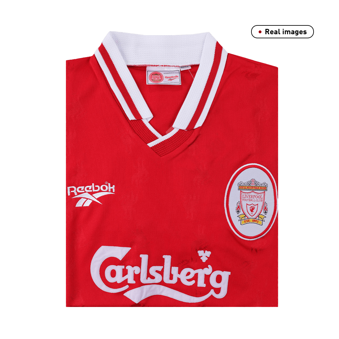 Camisola de futebol retro do Liverpool 1996/97