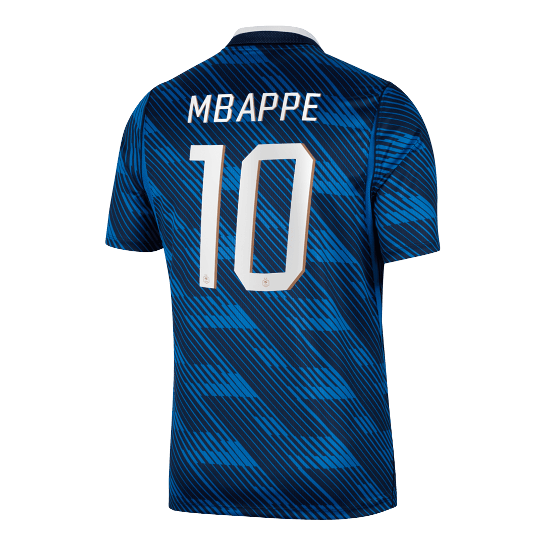 MBAPPE #10 France Casa Copa do Mundo Camisa 2026 Azul - camisola de futebol para adeptos em - imagem 8