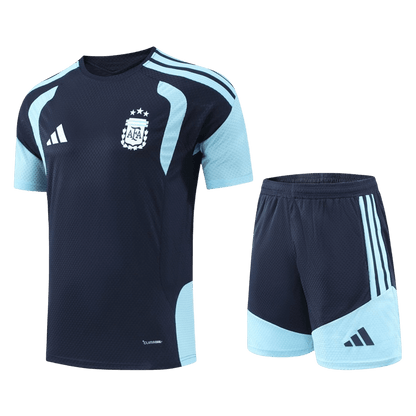 Versão Do Jogador Argentina Copa do Mundo Camisa Conjunto(Camisa+Calções) 2026