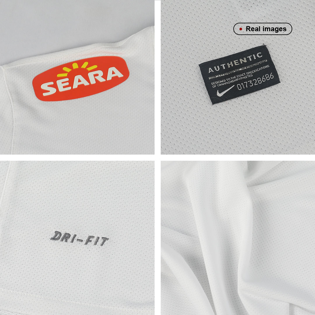 Retrô NEYMAR JR #11 Santos FC Casa Camisa 2012 Branco