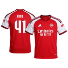 RICE #41 Arsenal Casa Camisa 2026/27 UCL