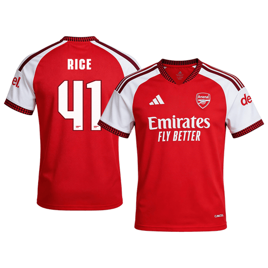 RICE #41 Arsenal Casa Camisa 2026/27 UCL