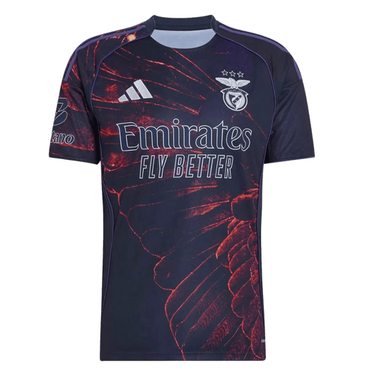 Benfica Fora Quarta Camisa 2025/26 Marinha