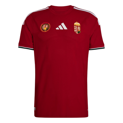 Versão do Jogador Hungría Casa Copa do Mundo Futebol Camisas 2026 Vermelho