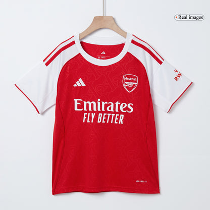 Infantil Arsenal Casa Camisa Conjunto (Camisa + Calções + Meias) 2025/26 Vermelho